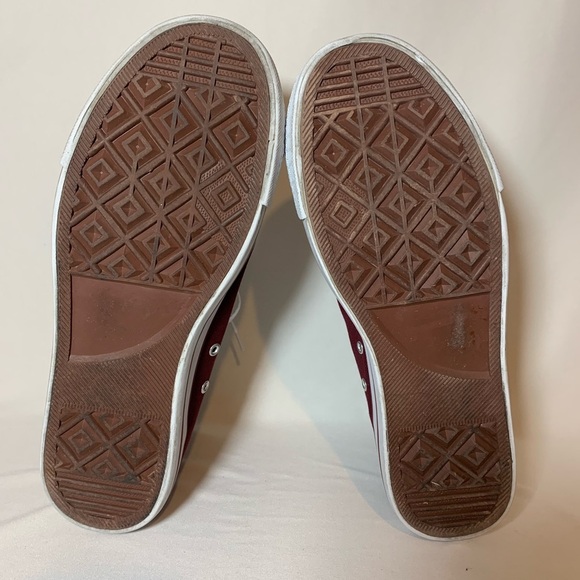 Texas A&M Aggies Men’s Burgundy High Top Sneakers Size 11 - Picture 7 of 8